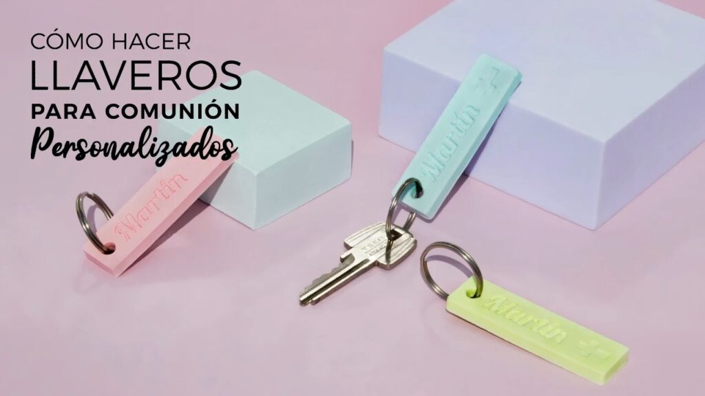 hacer llaveros personalizados