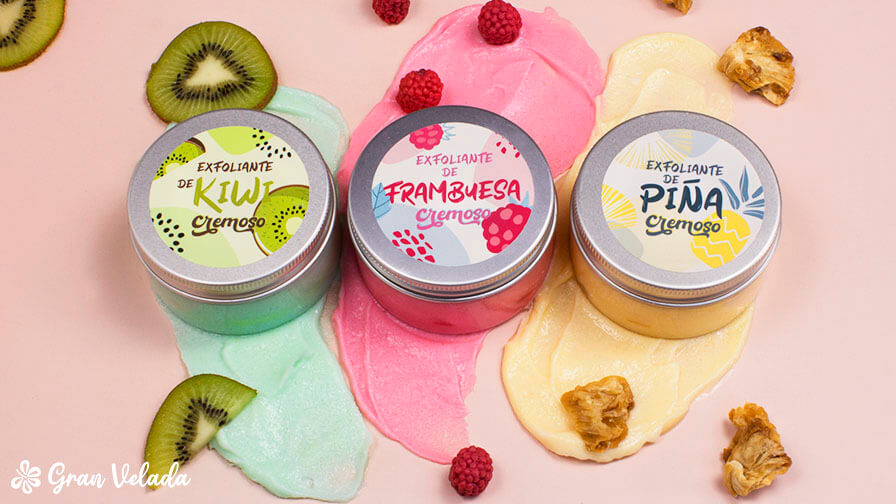 kit exfoliante de frutas 2