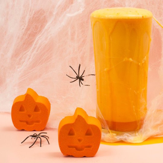 kit como hacer bombas de bano halloween materiales e instrucciones 1